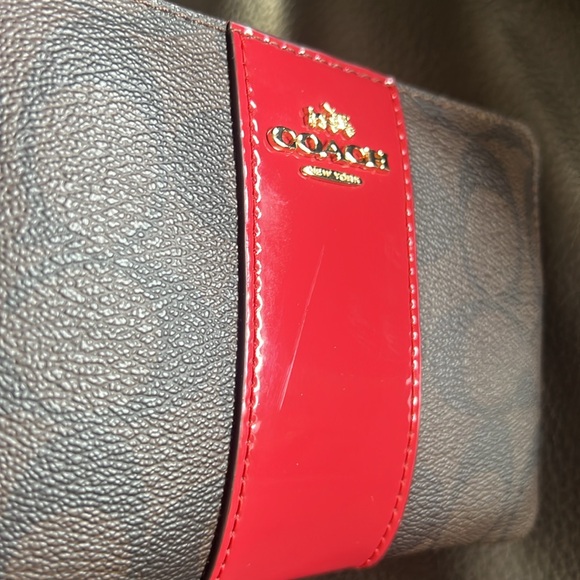 Coach signature wristlet. NWT and gift box included. - Picture 6 of 7